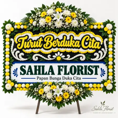 Papan Bunga Duka Banggai